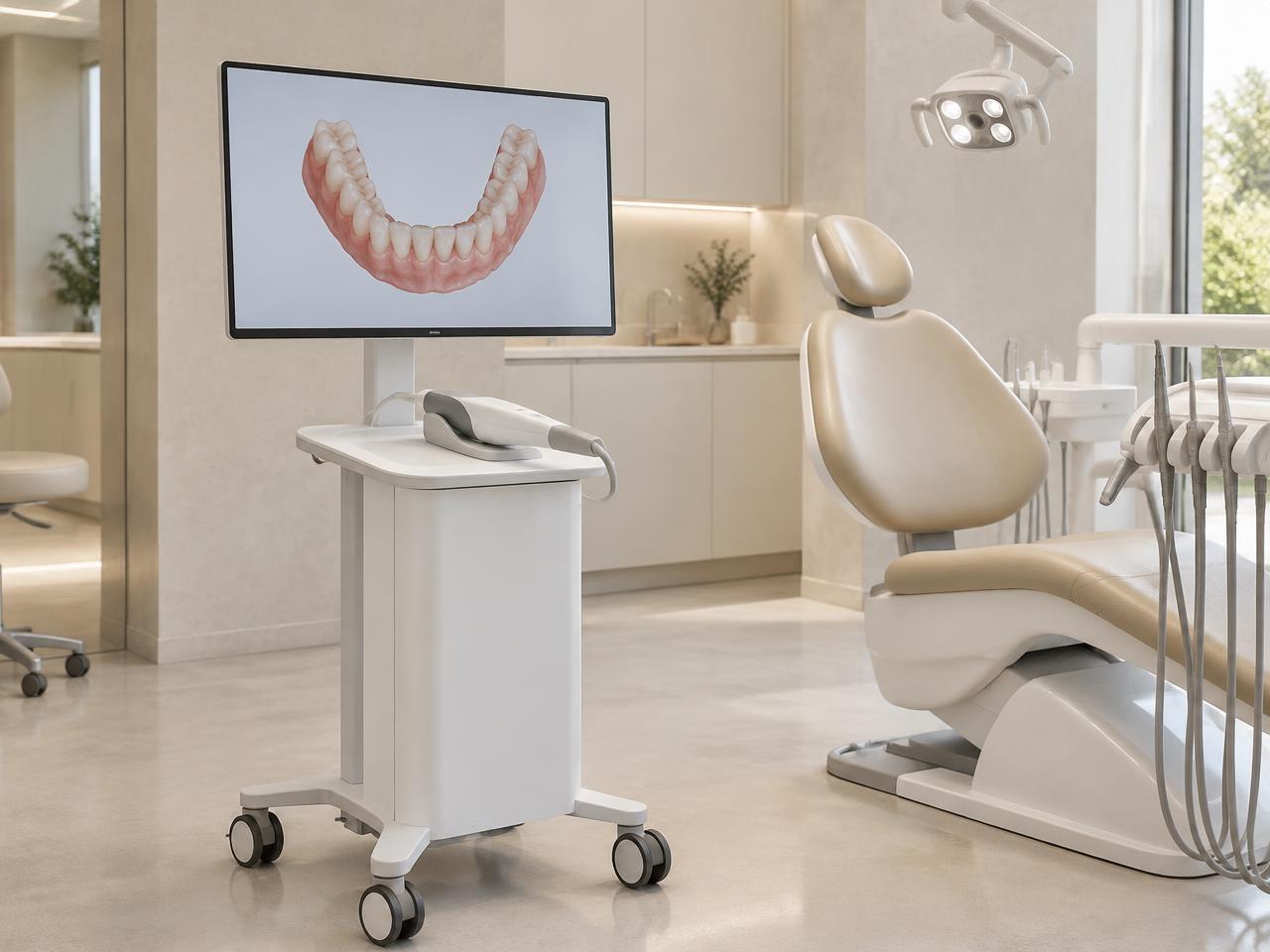 Escaneamento intraoral 3D e planejamento digital